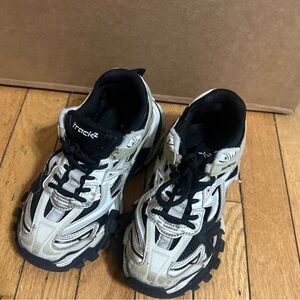 Balenciaga Kids Sneakers in Black and White